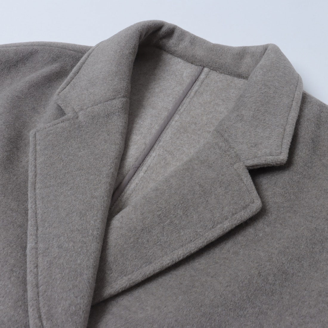 インタープラネット INTERPLANET ニットビーバーピーコート (グレー) グレー