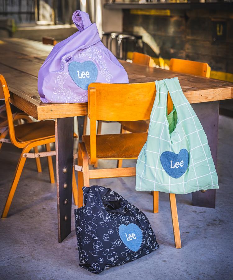 イッツデモ ITS'DEMO <Lee別注>エコバッグ (ラベンダー(180)) ラベンダー(180)