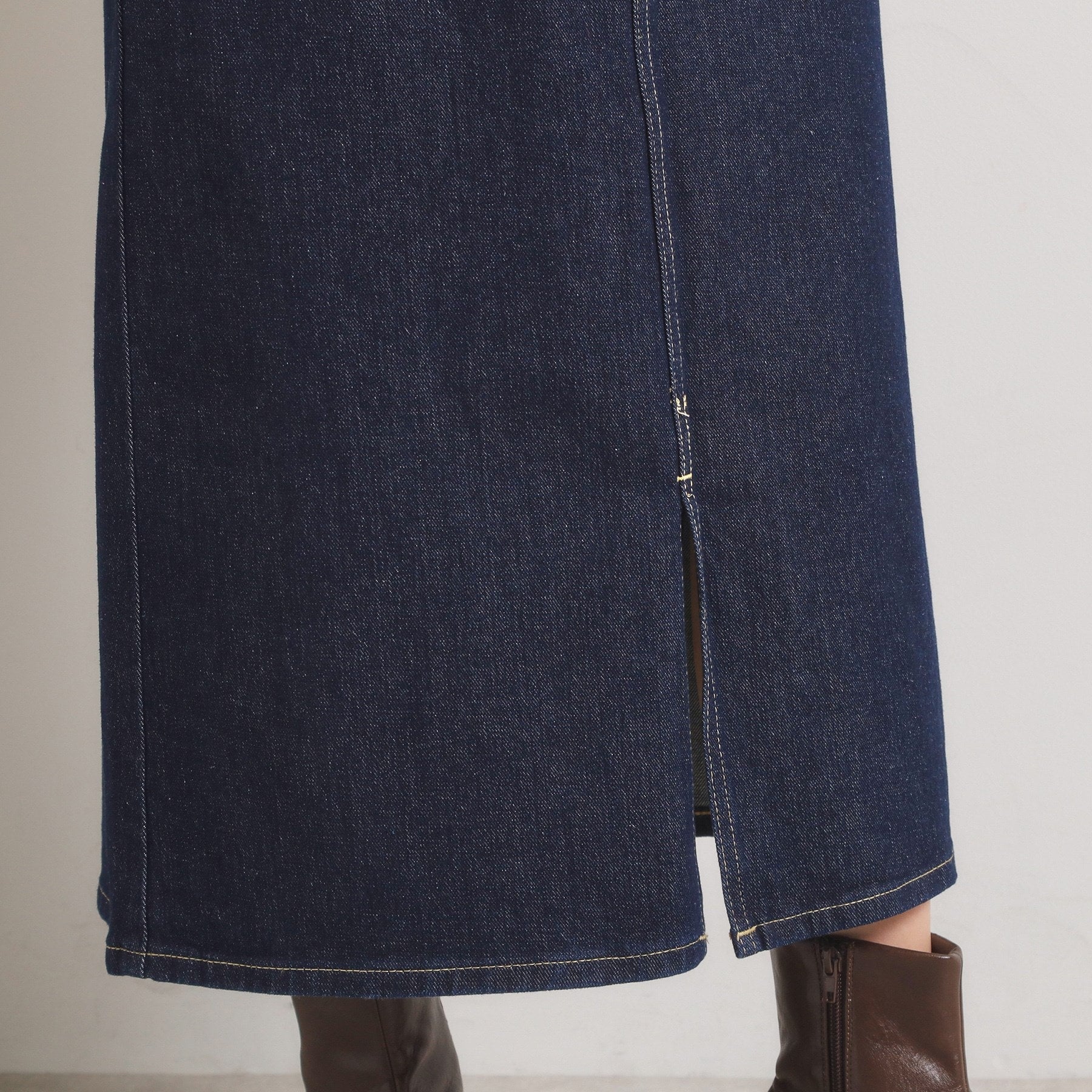 イッツデモ ITS'DEMO Lee Babe デニムスカート (ネイビー(094)) ネイビー(094)