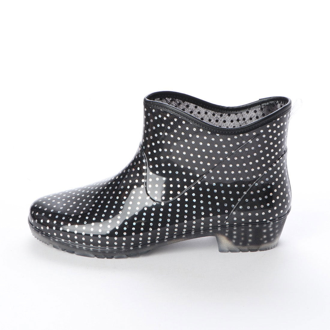 イタリコ ITALICO 日本製楽チン ローヒール 防水 ラバーレインシューズ