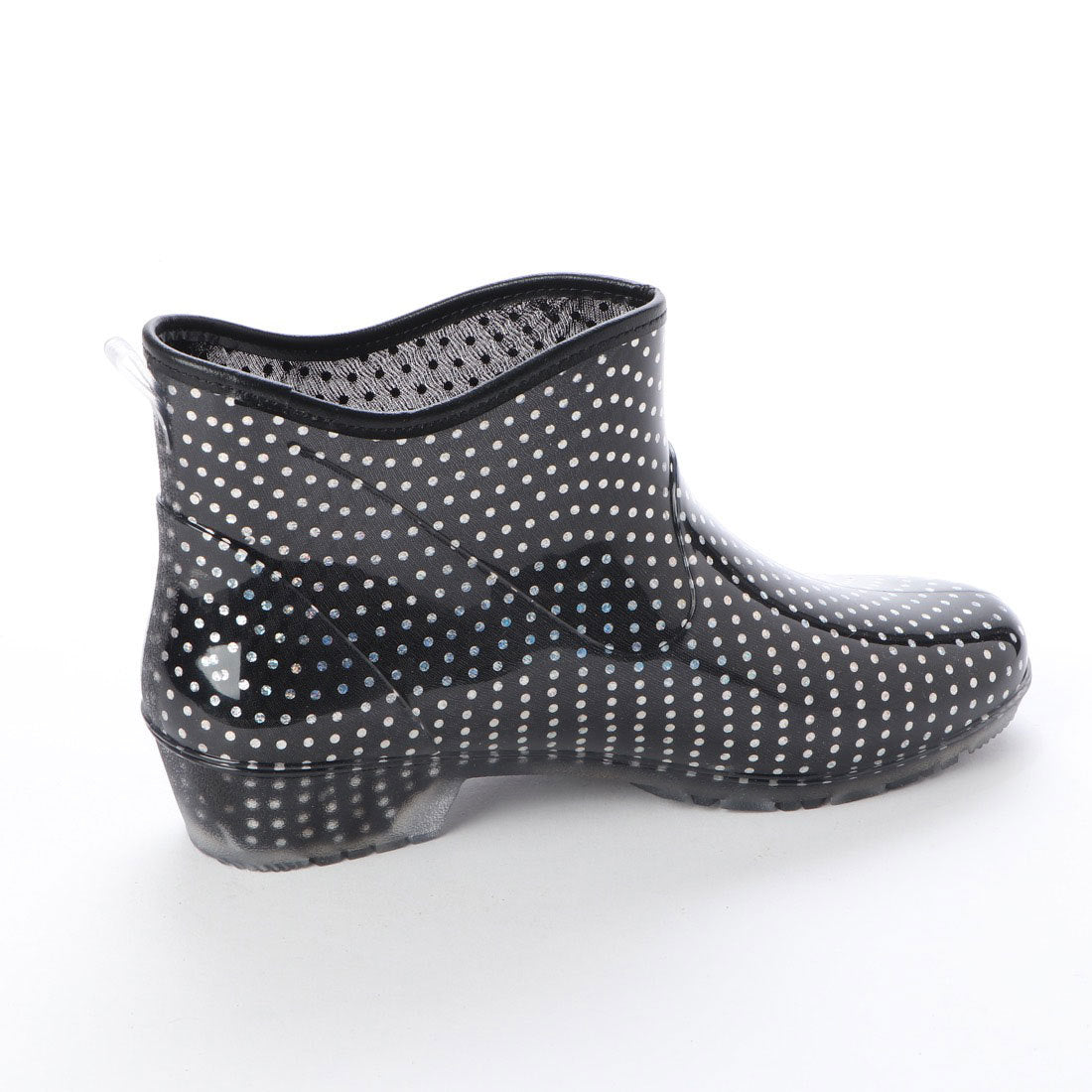 イタリコ ITALICO 日本製楽チン ローヒール 防水 ラバーレインシューズ