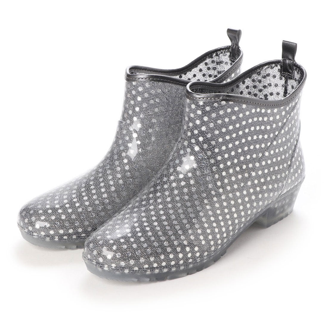 Italico日本音樂下巴低跟鞋防水橡膠鞋