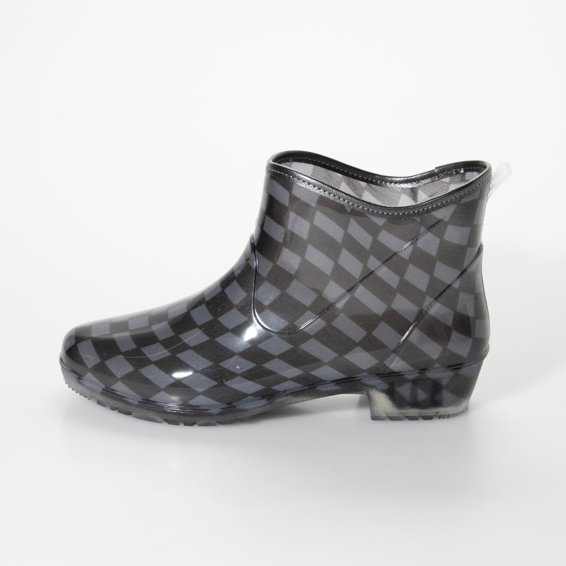 Italico日本音樂下巴低跟鞋防水橡膠鞋