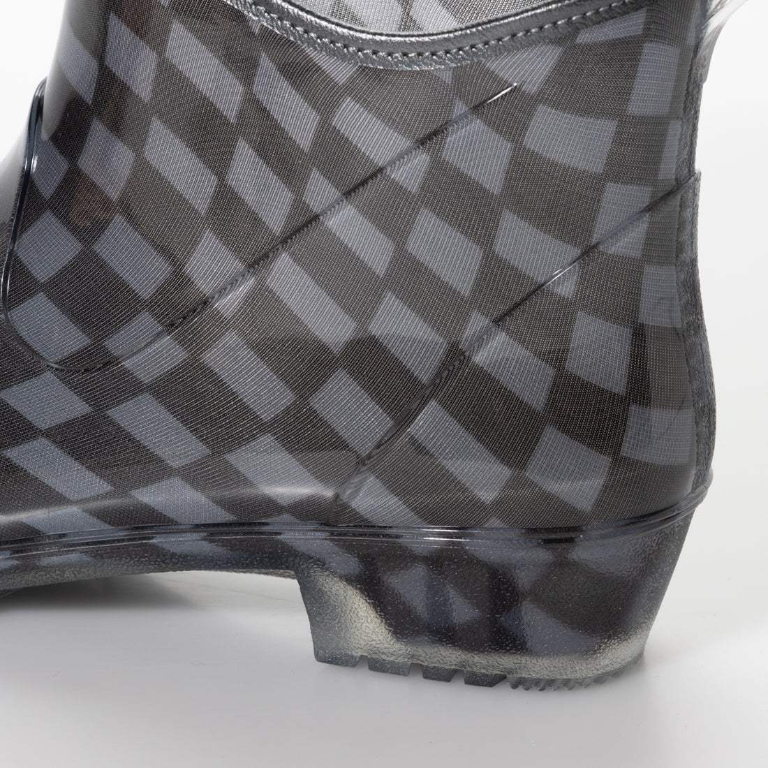 Italico日本音樂下巴低跟鞋防水橡膠鞋