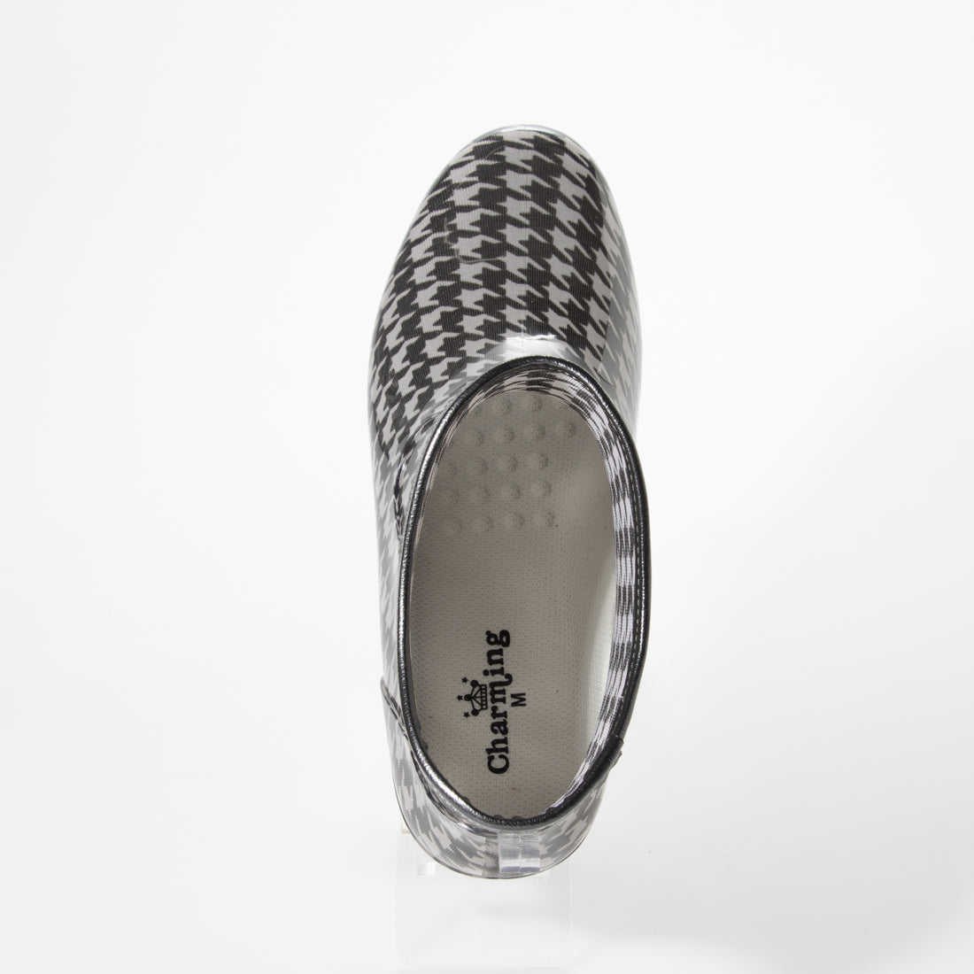 Italico日本音樂下巴低跟鞋防水橡膠鞋