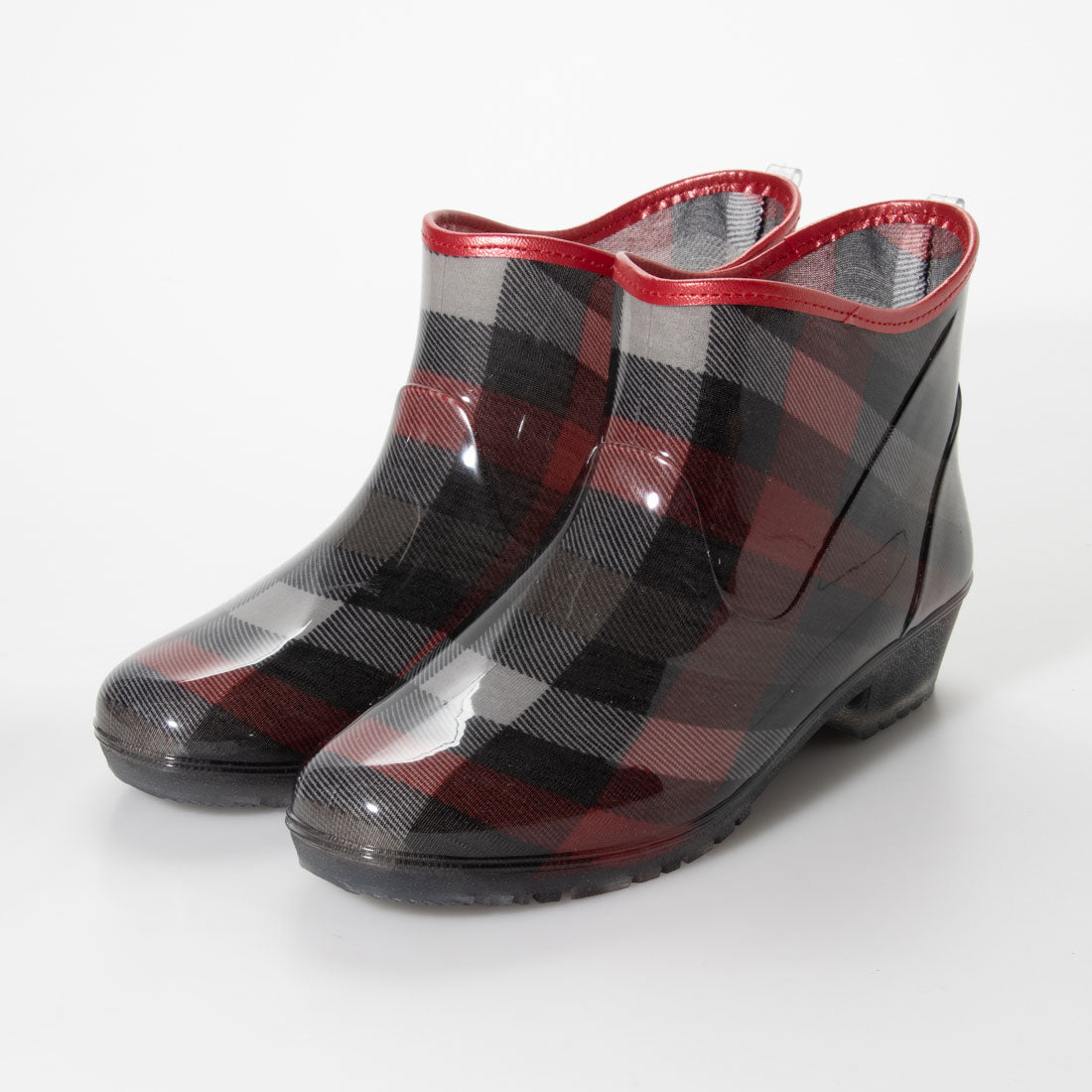 イタリコ ITALICO 日本製楽チン ローヒール 防水 ラバーレインシューズ