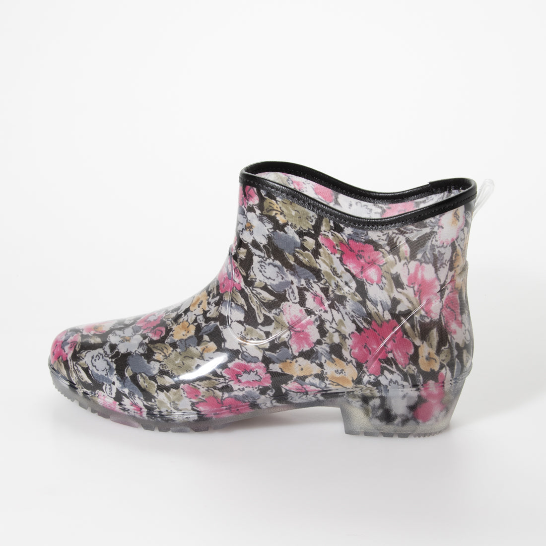 Italico日本音樂下巴低跟鞋防水橡膠鞋