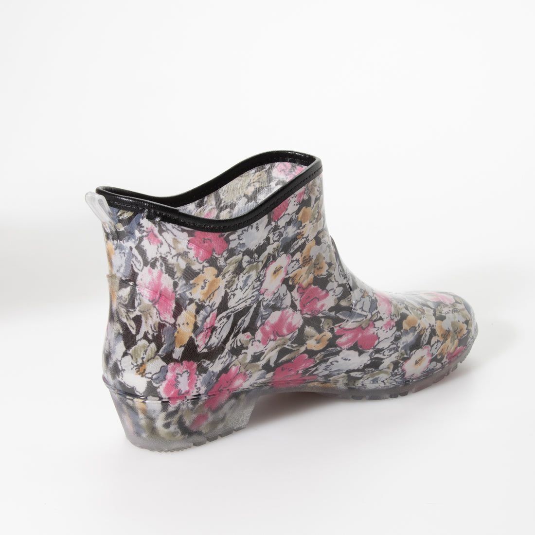 Italico日本音樂下巴低跟鞋防水橡膠鞋