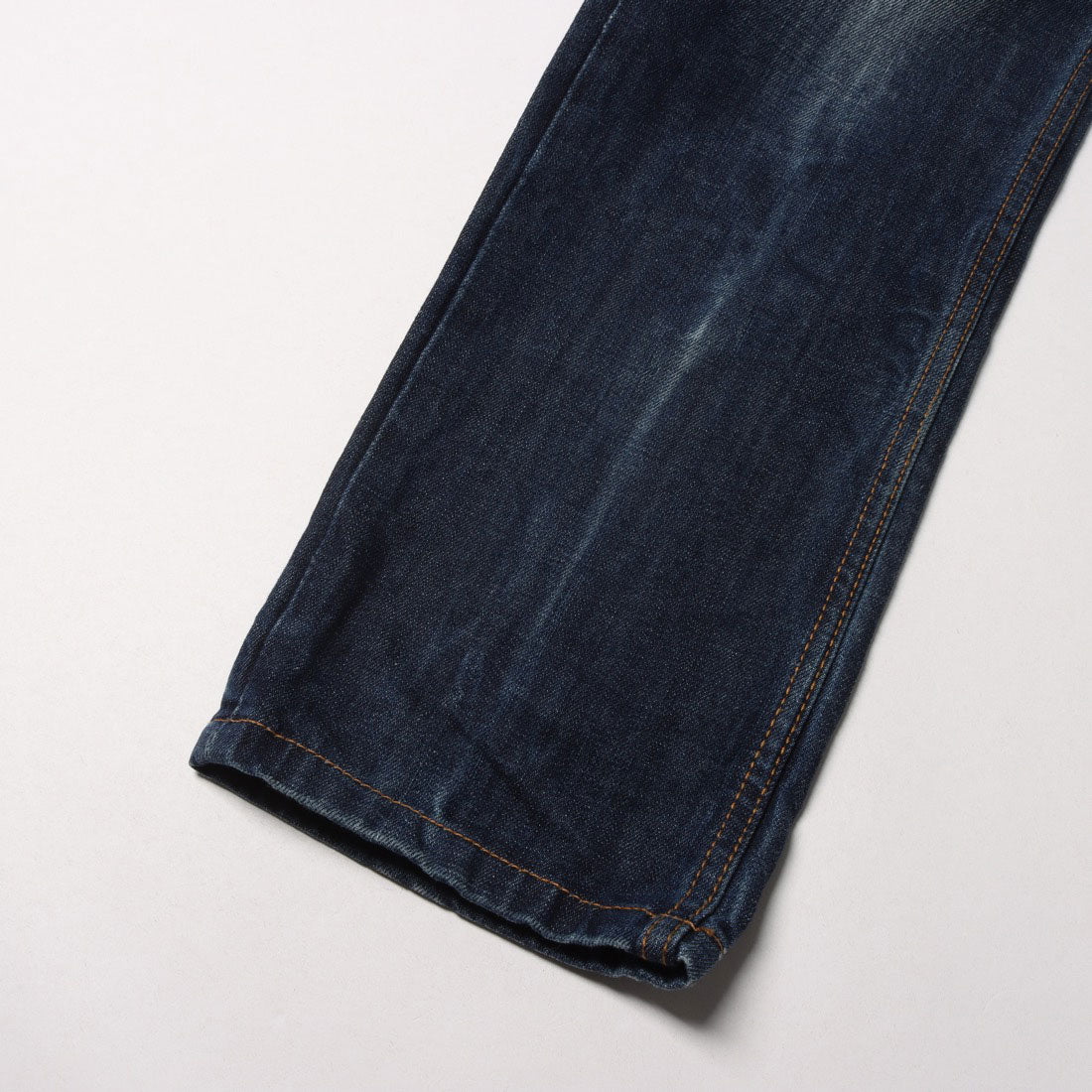 イタリコ ITALICO ALCOTT アルコット ダメージ加工 ストレートジーンズ (デニム) デニム