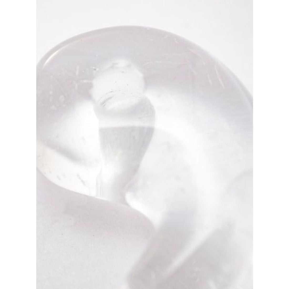 【岩座】古代型勾玉 ライトイエロー ライトイエロー