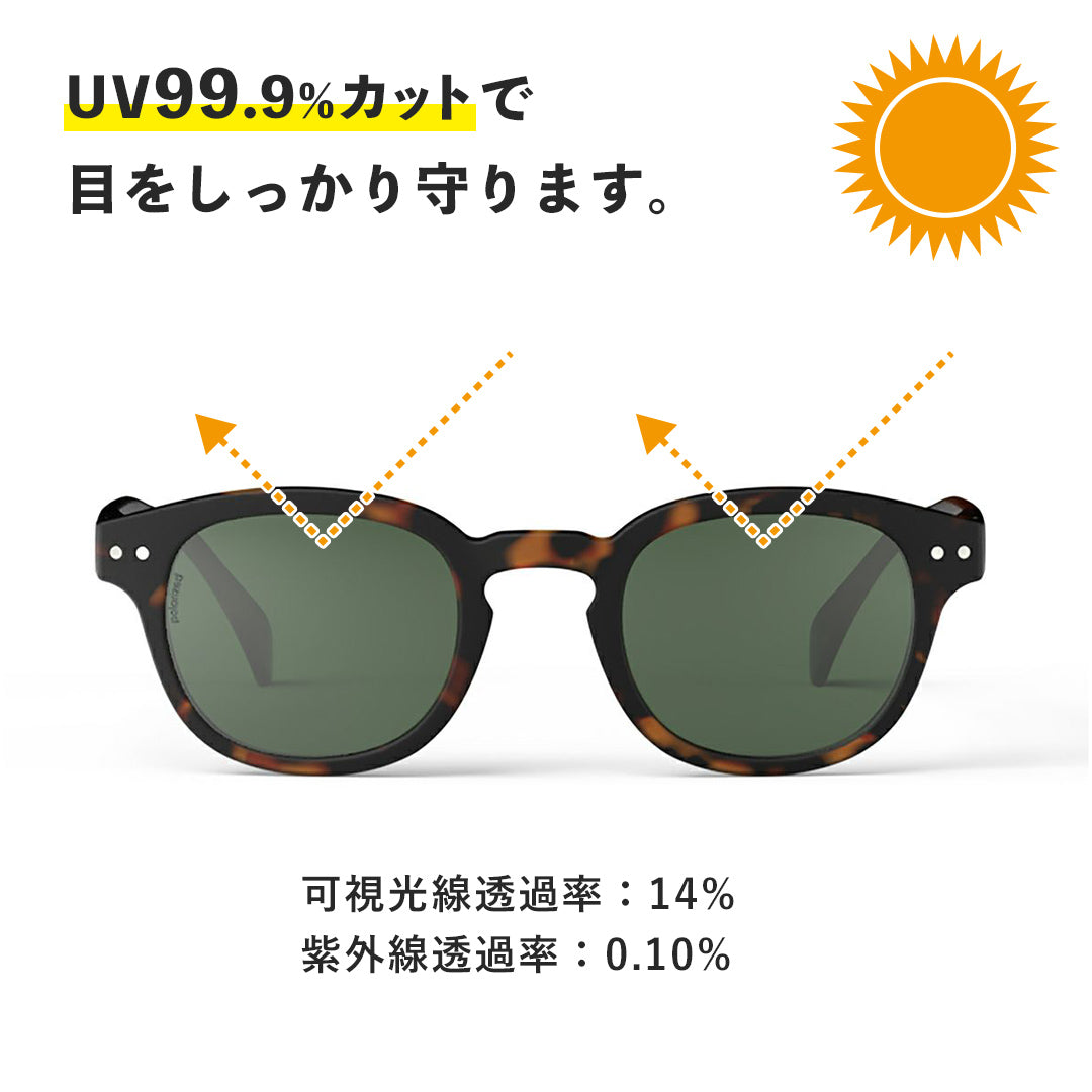 イジピジ IZIPIZI 太陽眼鏡 C 偏光鏡片 威靈頓