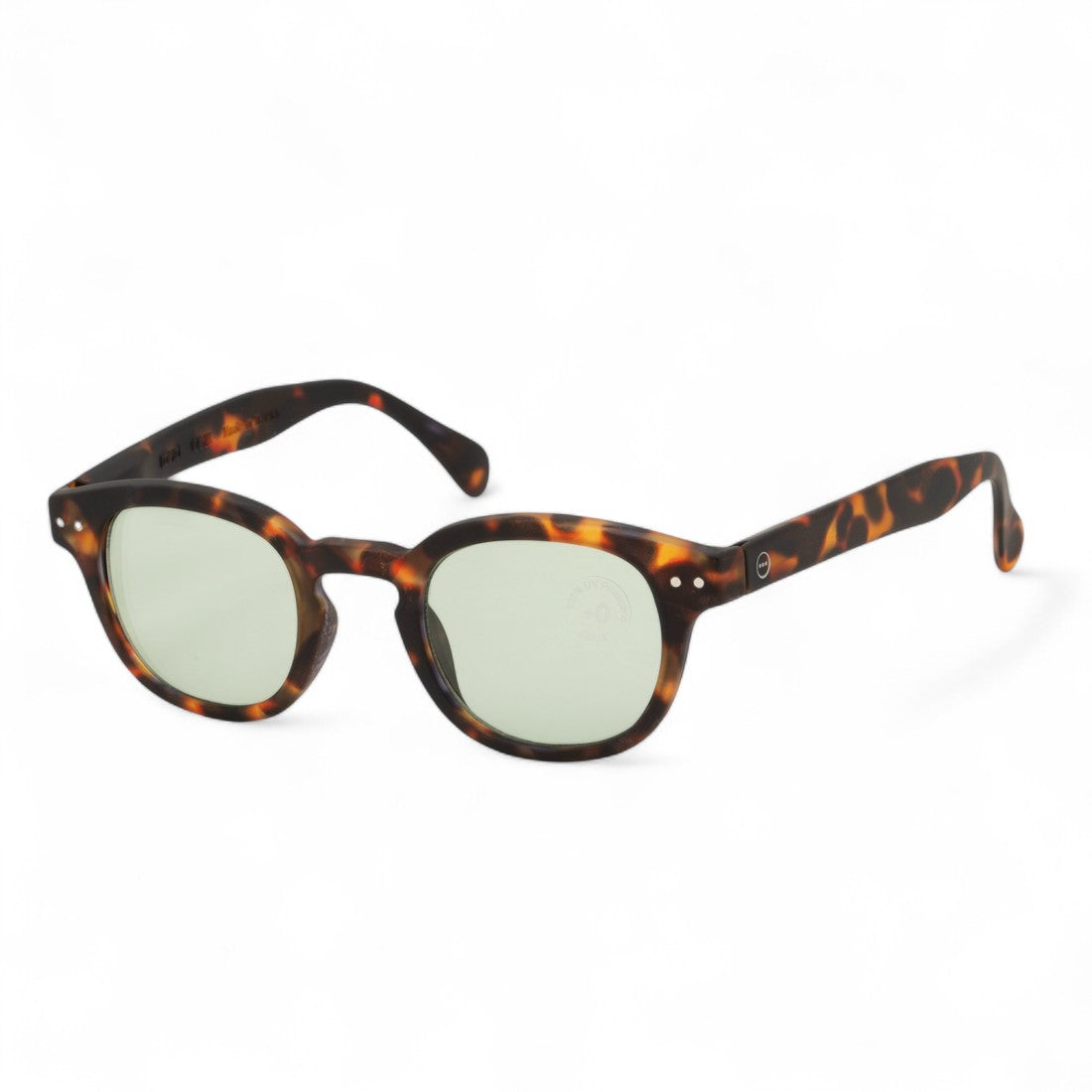 イジピジ IZIPIZI サングラス 伊達メガネ メンズ レディース ボストン ラウンド 丸メガネ IZIPIZI イジピジ #C SUN LIGHT COLOR 日本限定モデル (トータス(グリーンレンズ)) トータス(グリーンレンズ)