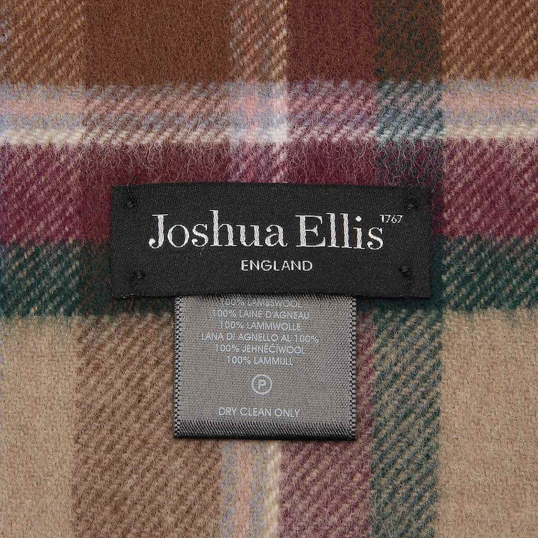ジョシュアエリス Joshua Ellis ストール ベージュ マルチカラー メンズ レディース ユニセックス JOSHUA ELLIS LXK 51975
