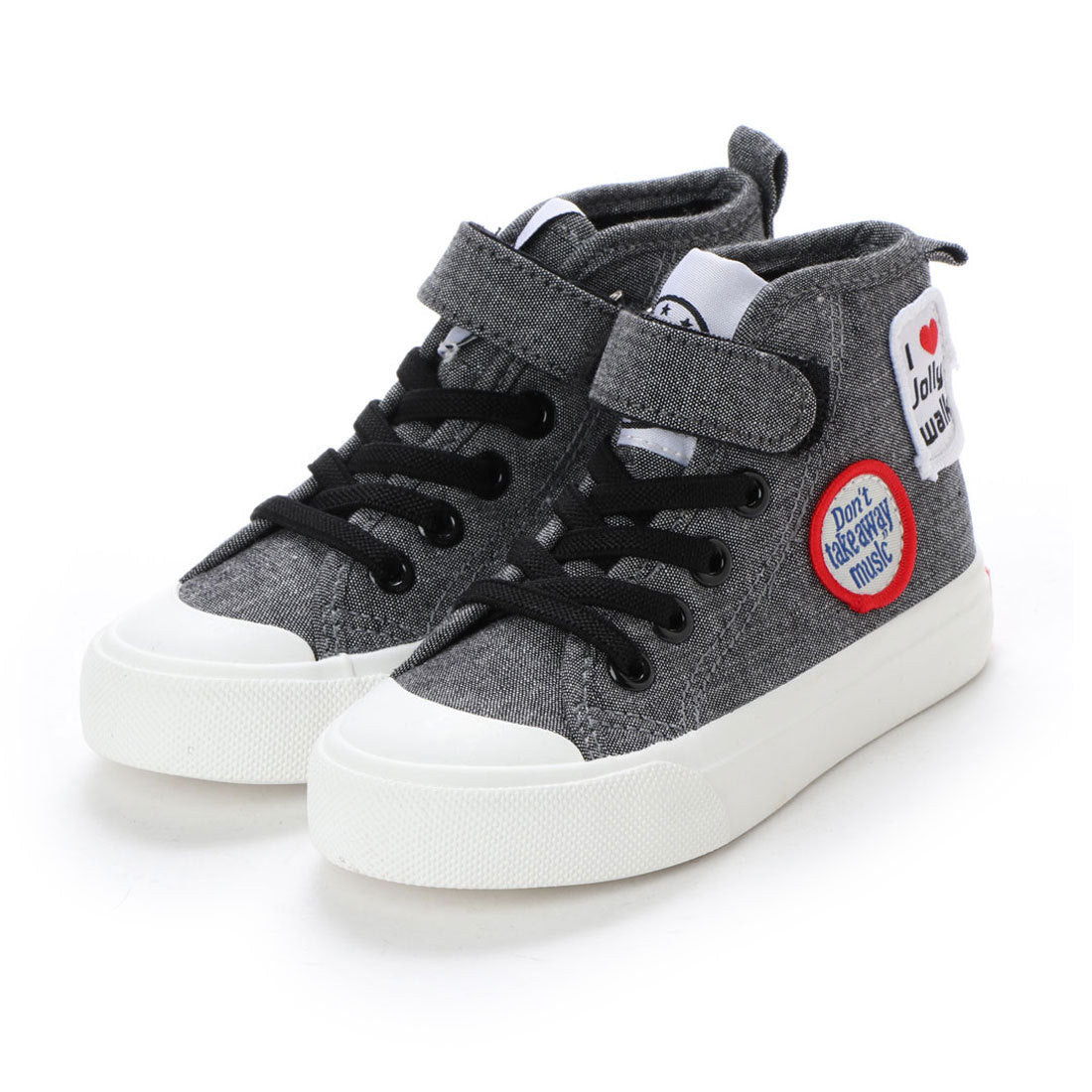 ジョリーウォーク Jolly Walk 子供用 キッズ スニーカー ハイカット キャンバスタイプ JW807