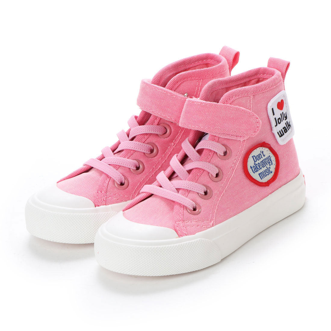 ジョリーウォーク Jolly Walk 子供用 キッズ スニーカー ハイカット キャンバスタイプ JW807
