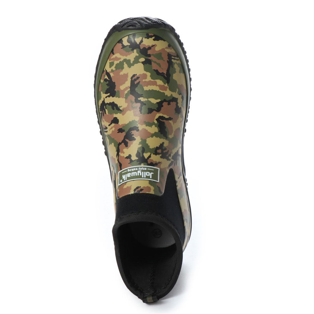 ジョリーウォーク Jolly Walk スポーティ レインブーツ 防滑 耐候性 耐油 耐屈曲 アウトソール ネオプレン クロロプレン JW218