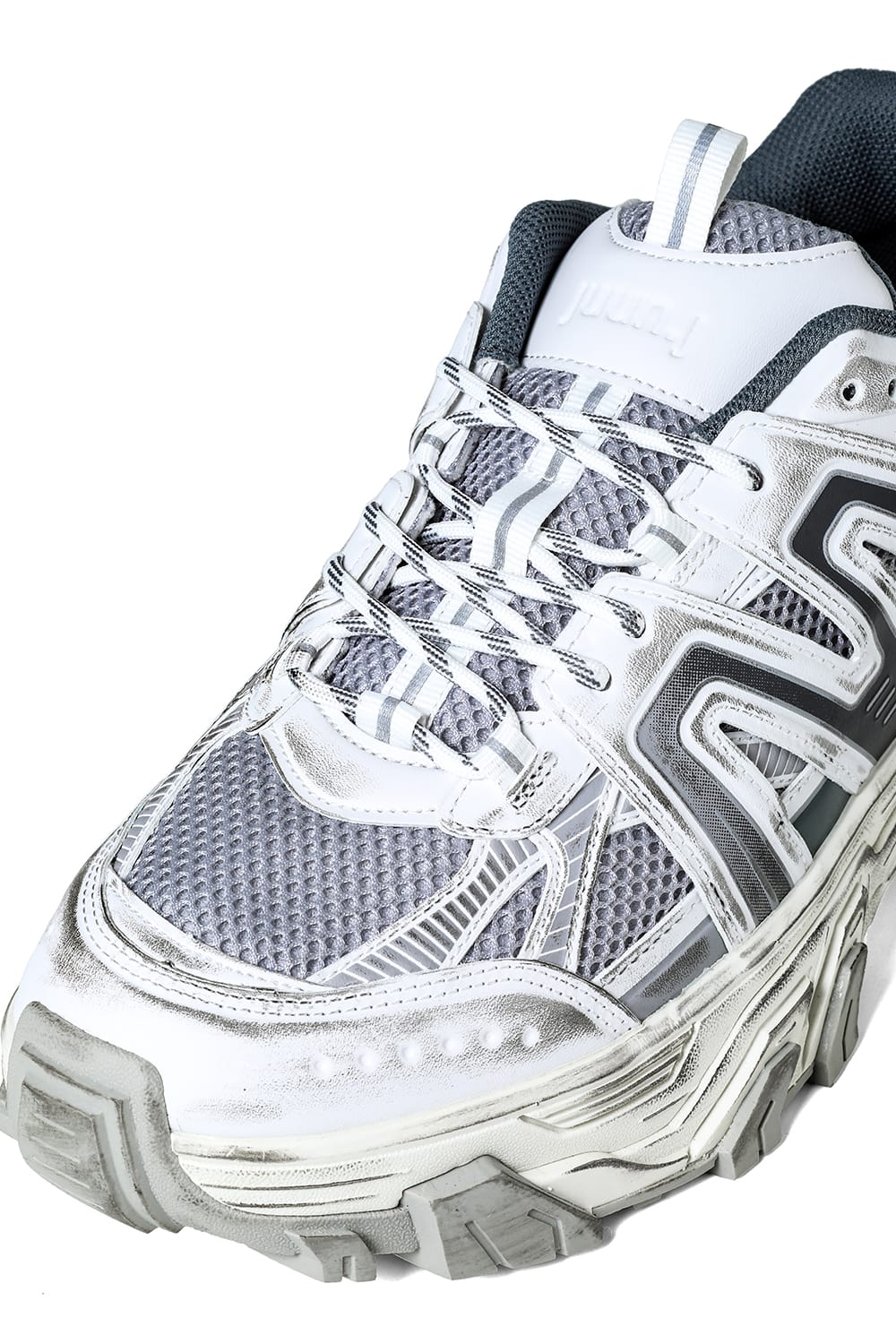 ジュン ジー Juun.J Synthetic Trainer Shoes (White) White