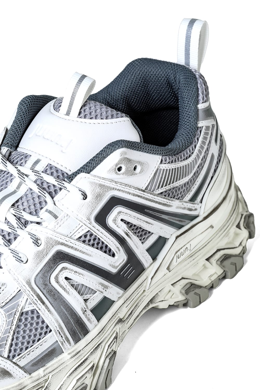 ジュン ジー Juun.J Synthetic Trainer Shoes (White) White