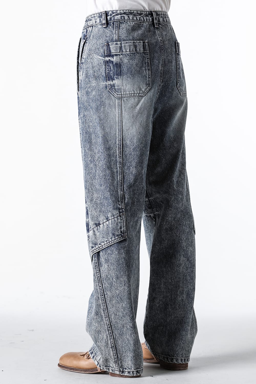 ジュン ジー Juun.J Washed Denim Straight Pants