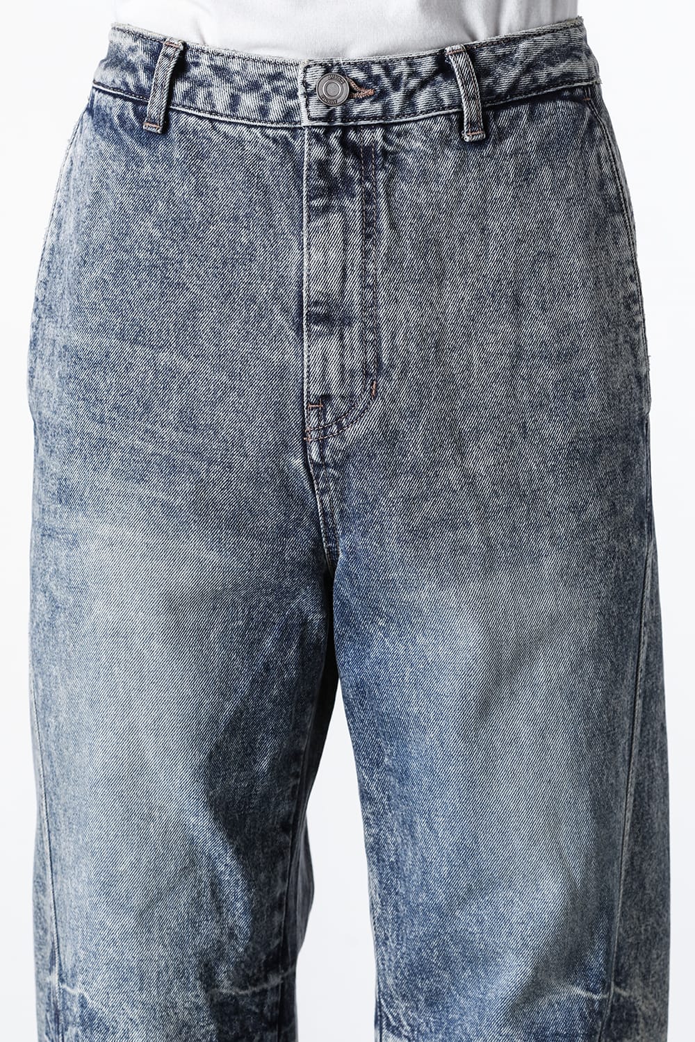 ジュン ジー Juun.J Washed Denim Straight Pants