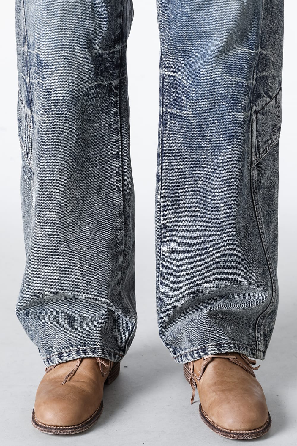 ジュン ジー Juun.J Washed Denim Straight Pants