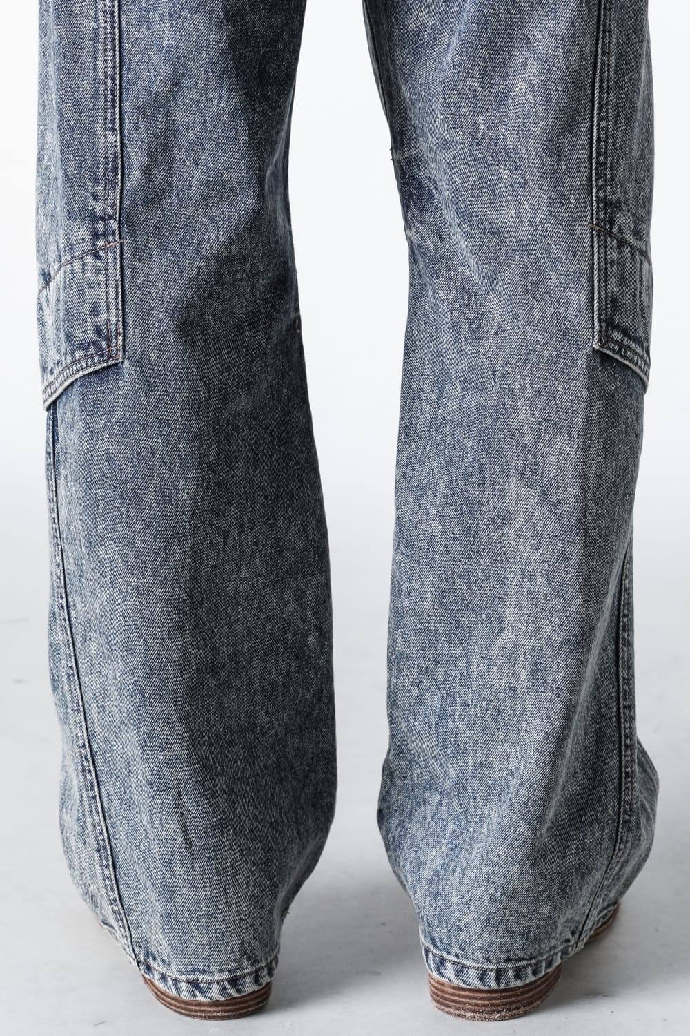 ジュン ジー Juun.J Washed Denim Straight Pants