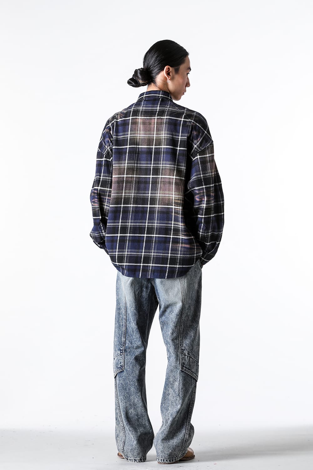 ジュン ジー Juun.J Washed Denim Straight Pants