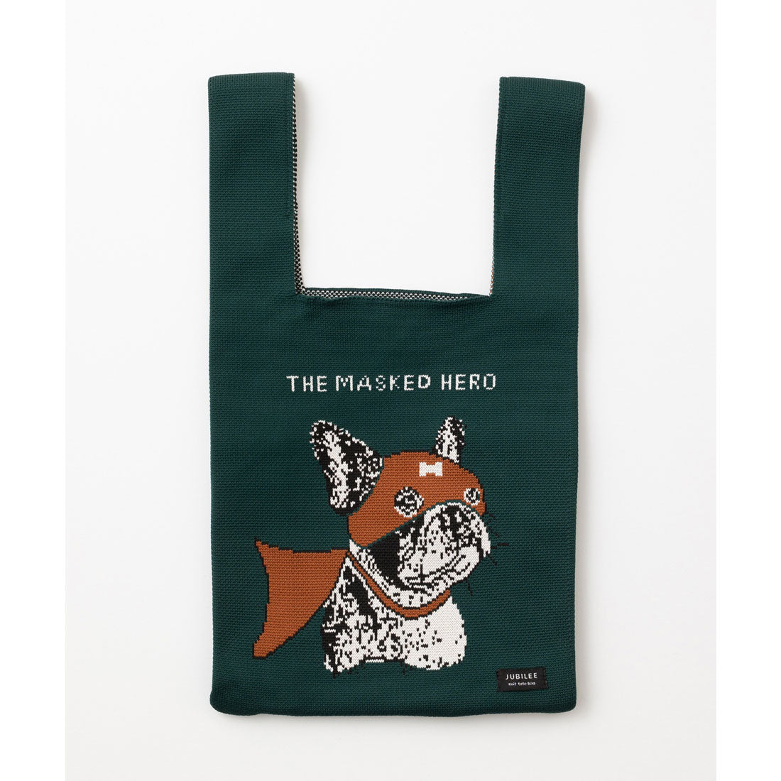 ジュビリー Jubilee ニットトートバッグ 大きめマルシェサイズ 猫や犬デザイン (その他10) その他10