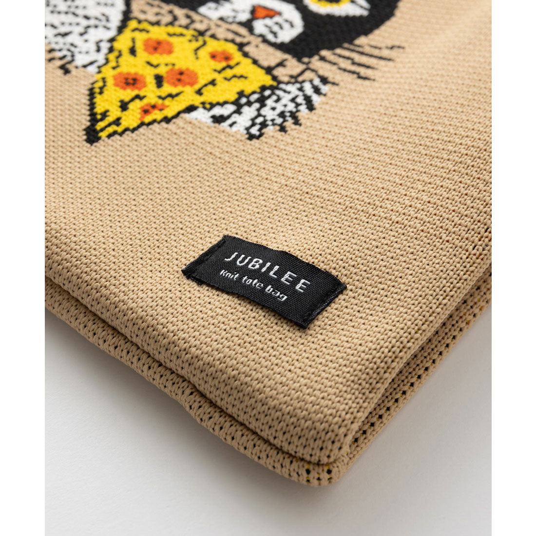 ジュビリー Jubilee ニットトートバッグ 大きめマルシェサイズ 猫や犬デザイン (その他10) その他10