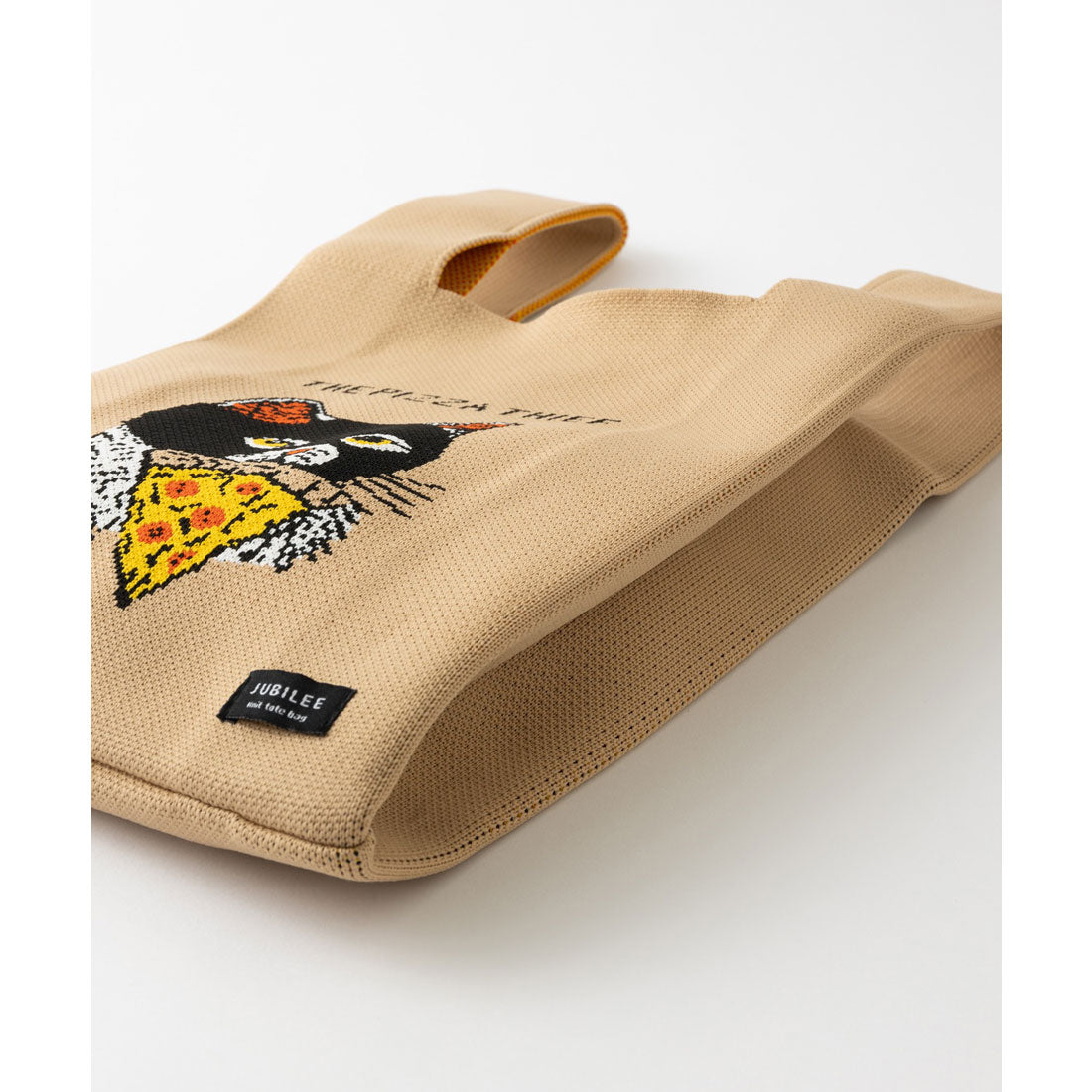 ジュビリー Jubilee ニットトートバッグ 大きめマルシェサイズ 猫や犬デザイン (その他10) その他10