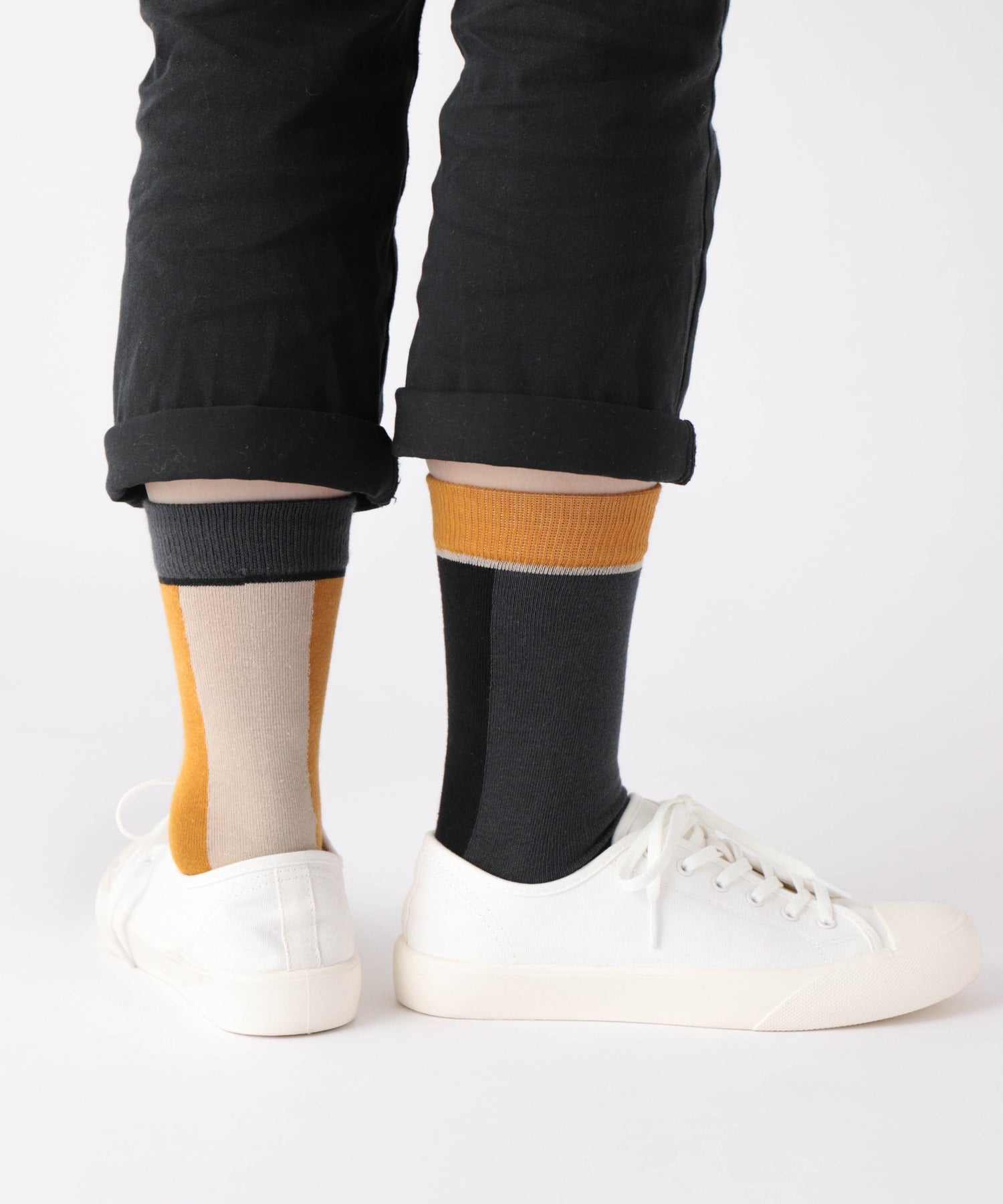 禧年禧年不對稱5件5套中性襪子