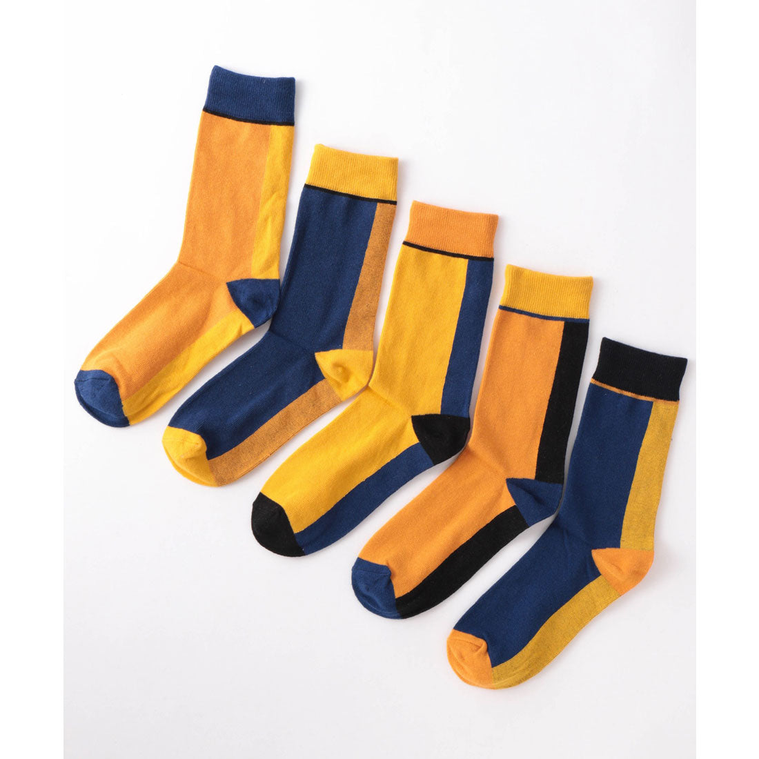 禧年禧年不對稱5件5套中性襪子