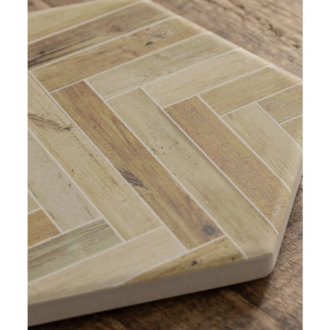 ジュビリー Jubilee 珪藻土コースター ヘリンボーン柄 (イエロー) イエロー