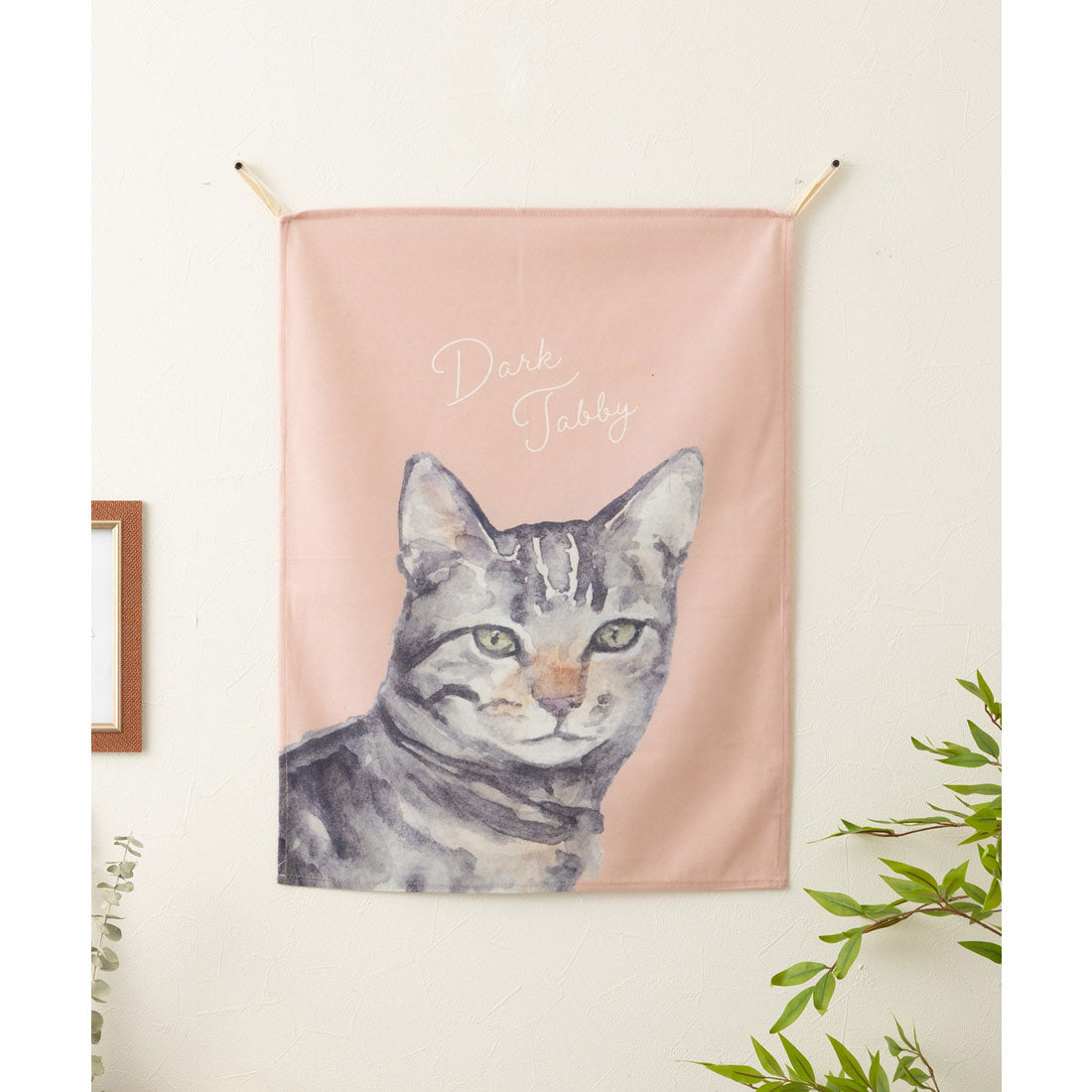 ジュビリー Jubilee 猫デザイン キャットアートファブリックポスター (D) D