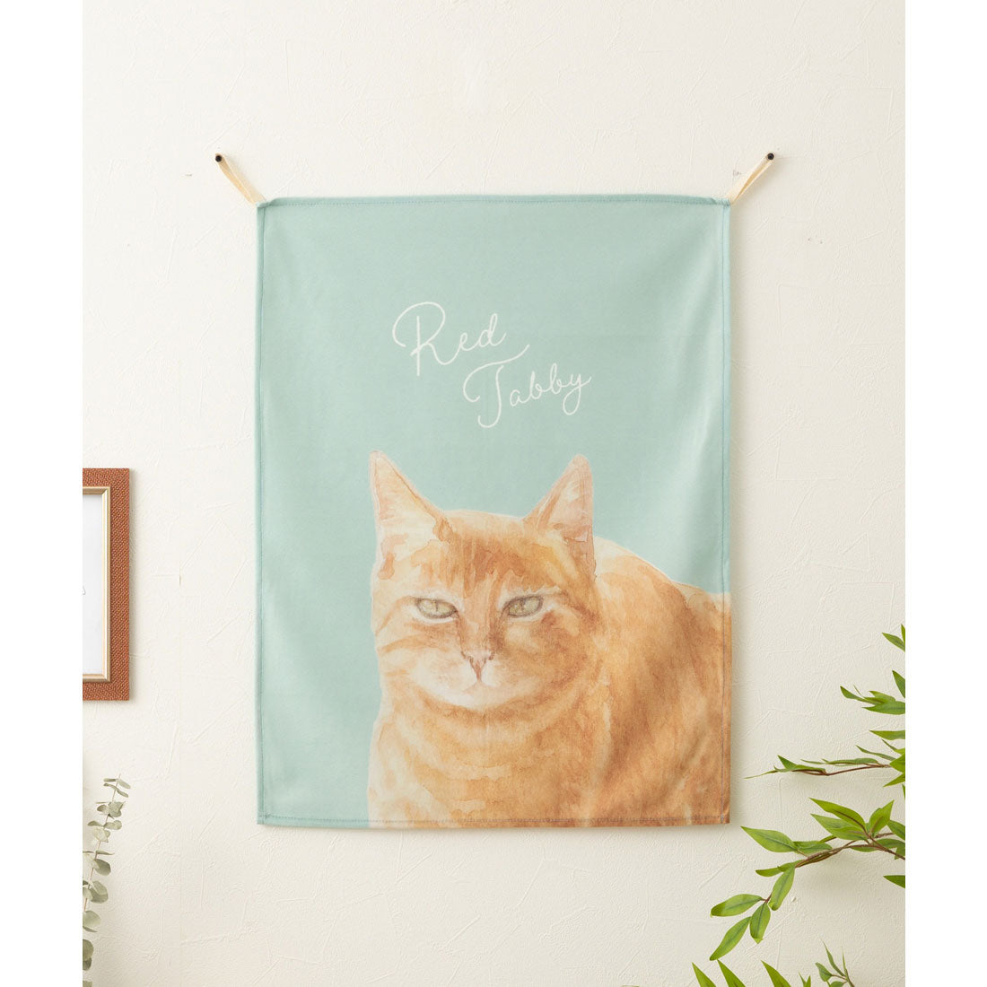 ジュビリー Jubilee 猫デザイン キャットアートファブリックポスター (C) C