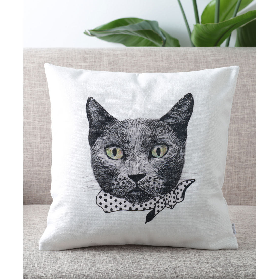 ジュビリー Jubilee デザイナーコラボ クッションカバー (グレー系その他) グレー系その他