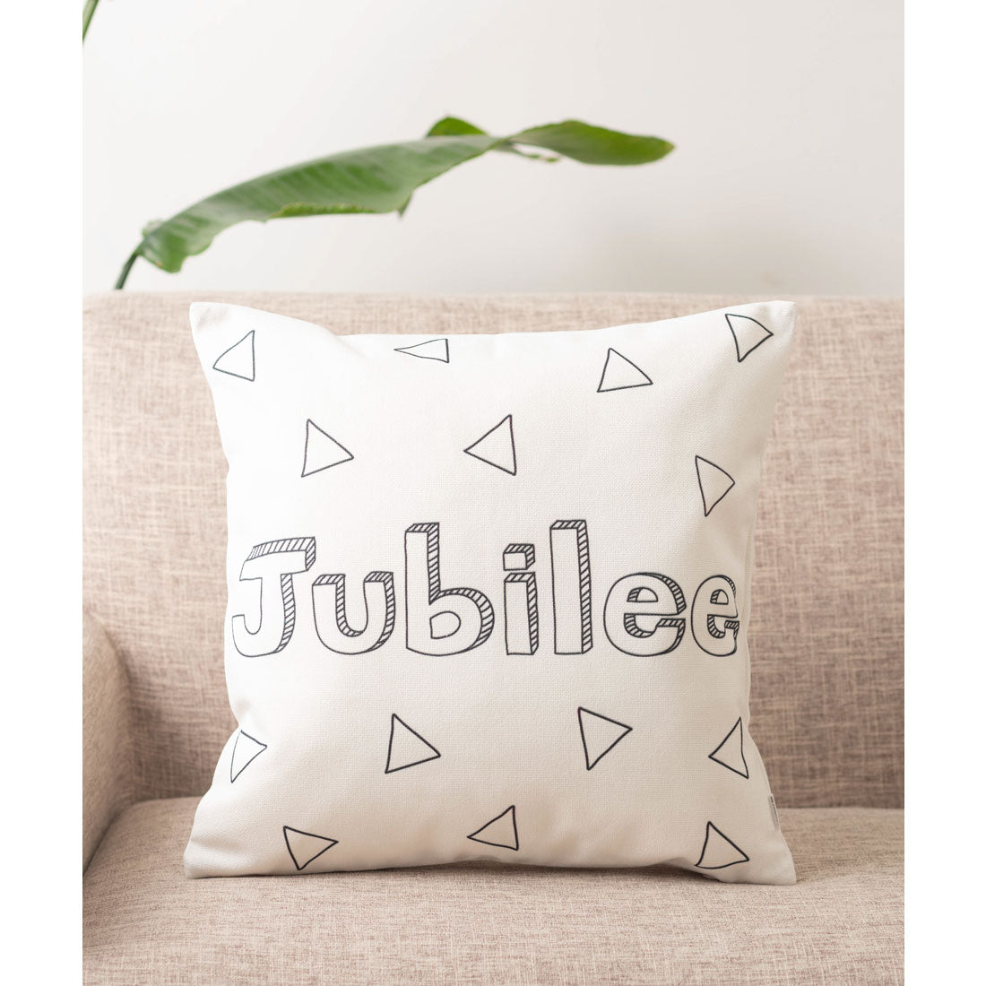 ジュビリー Jubilee デザイナー クッションカバー (ホワイト) ホワイト