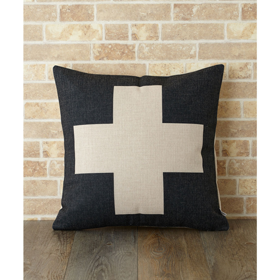 ジュビリー Jubilee 北欧デザイン クッションカバー (ブラック×ホワイト) ブラック×ホワイト