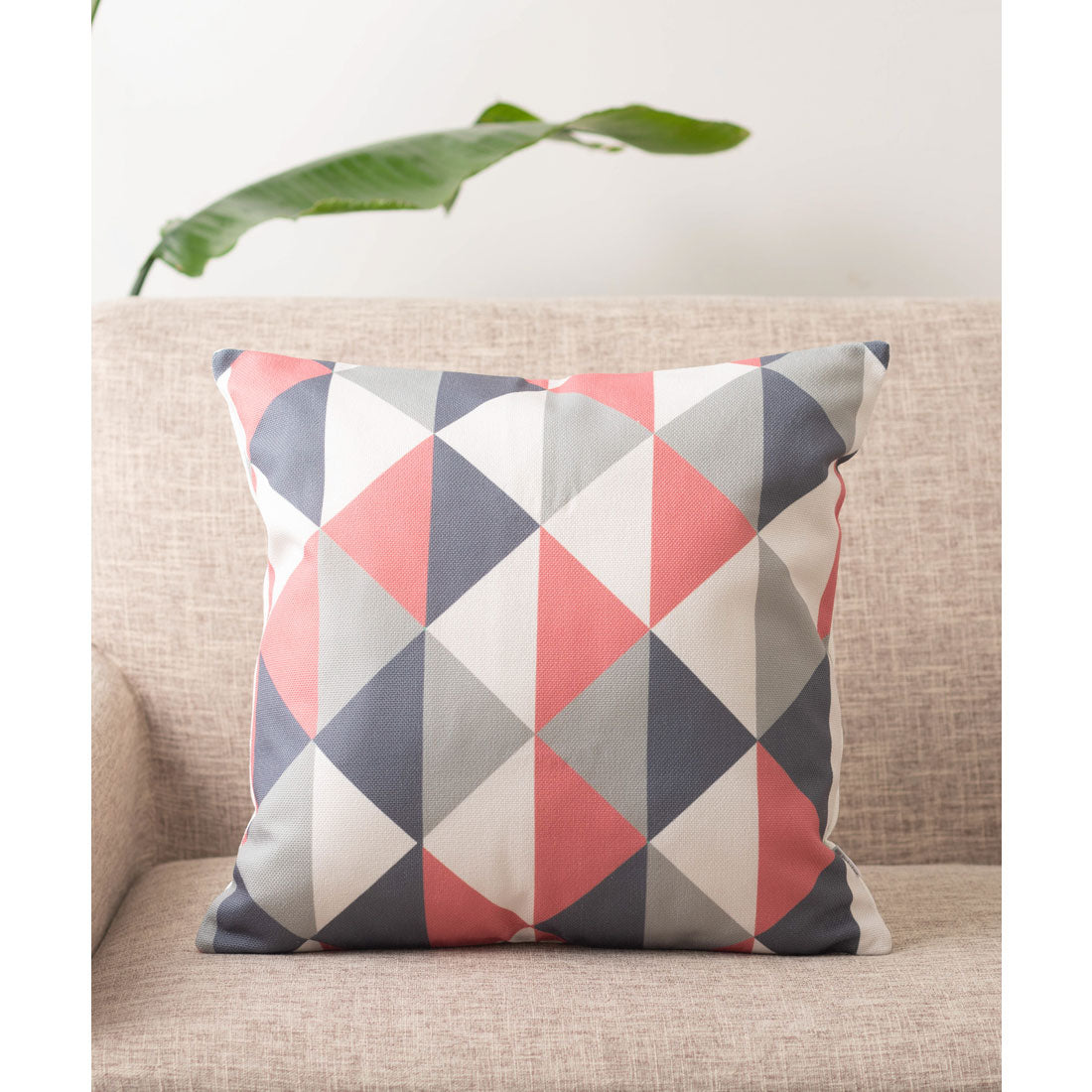 ジュビリー Jubilee デザイナー クッションカバー (サーモンピンク) サーモンピンク