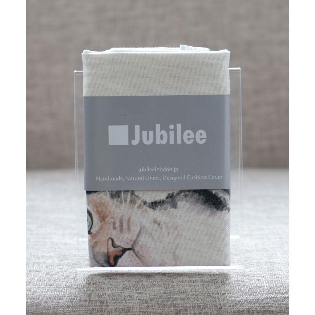 ジュビリー Jubilee クッションカバー 犬 猫 (ホワイト系その他) ホワイト系その他