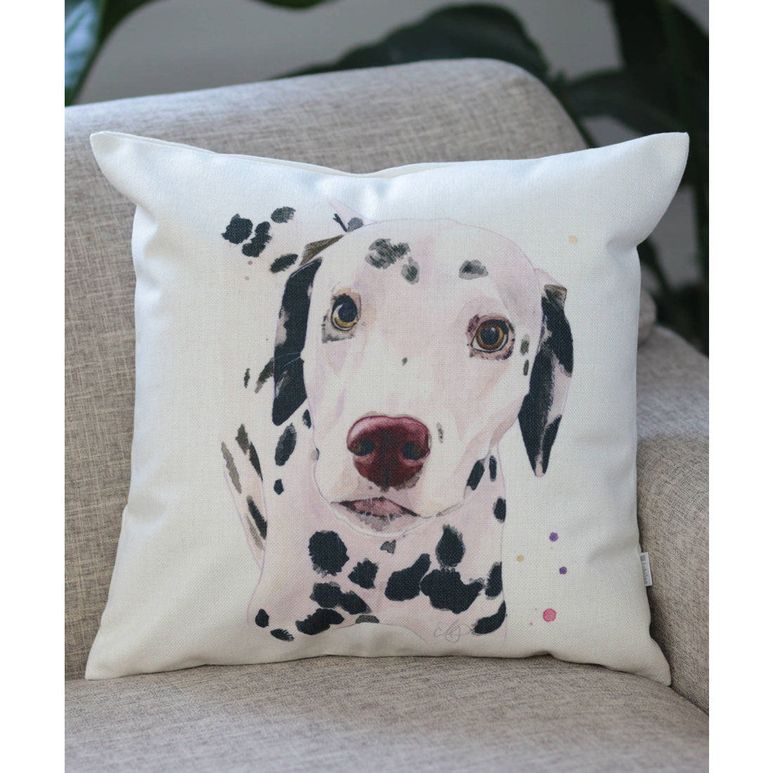 ジュビリー Jubilee クッションカバー 犬 猫 (ブラック×ホワイト) ブラック×ホワイト