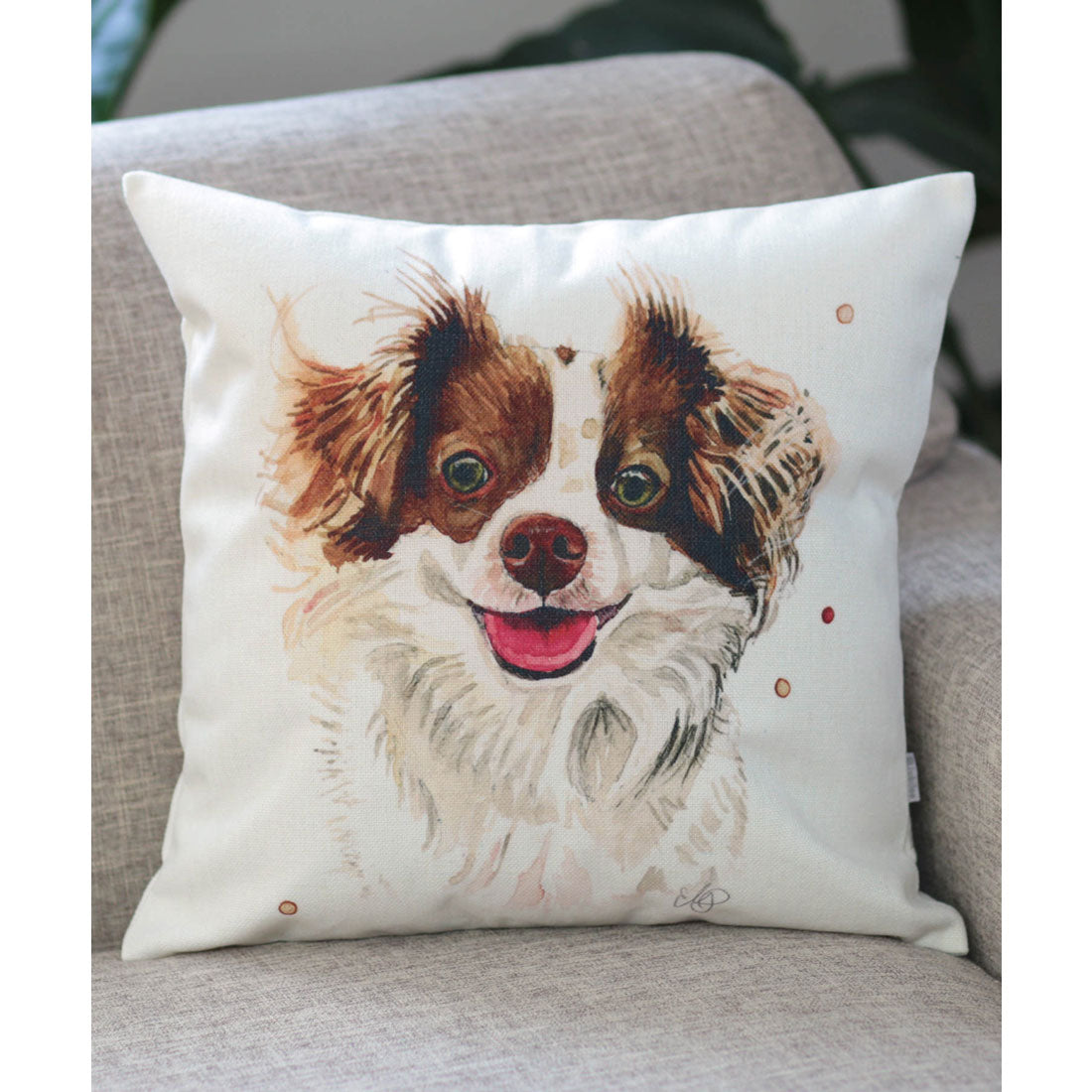 ジュビリー Jubilee クッションカバー 犬 猫 (チョコ) チョコ