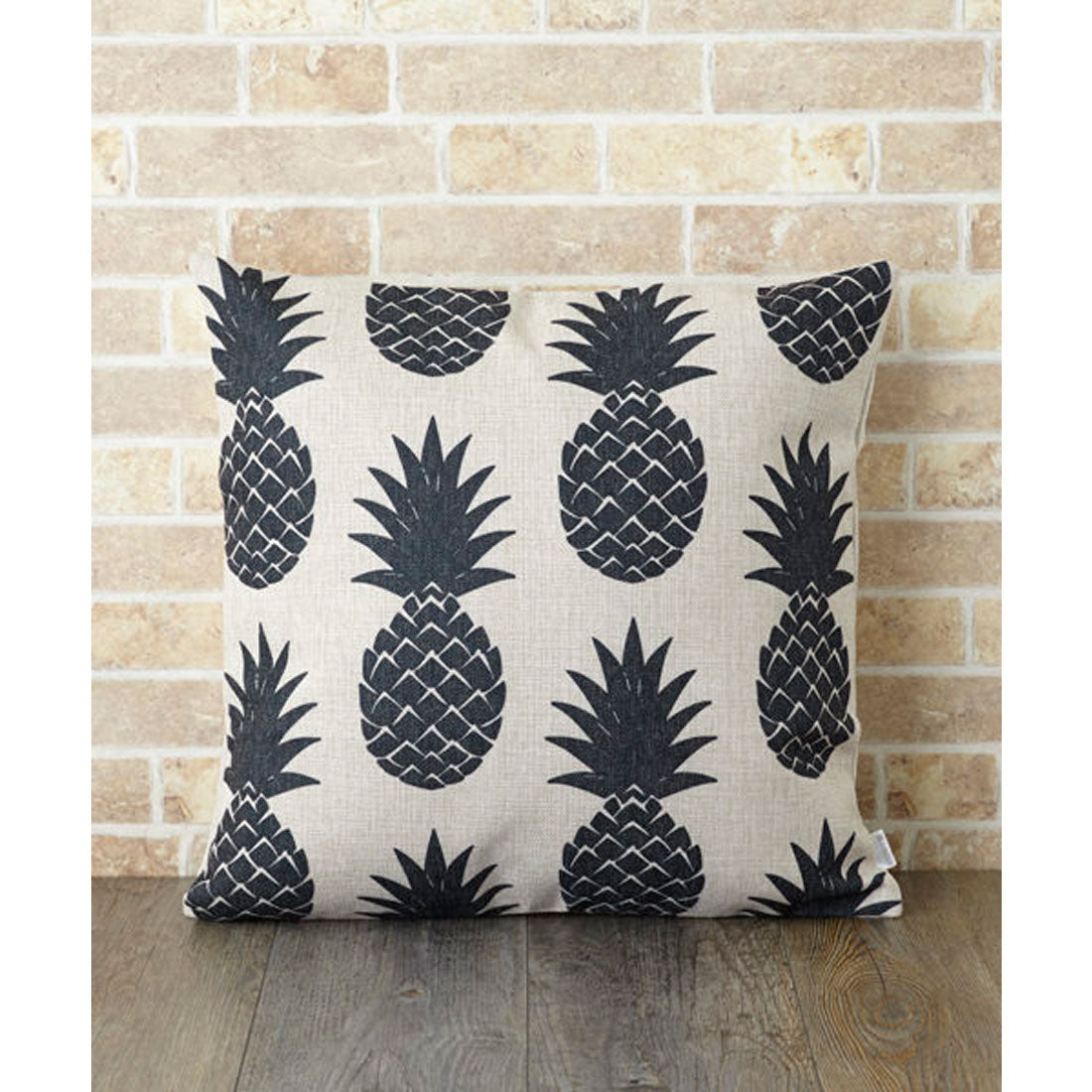 ジュビリー Jubilee 北欧デザイン クッションカバー (ホワイト×ブラック) ホワイト×ブラック