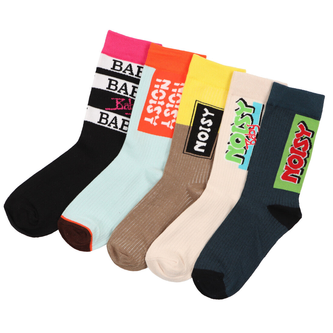 ジュビリー Jubilee ポップデザイン ユニセックス ソックス5足セット (その他10) その他10