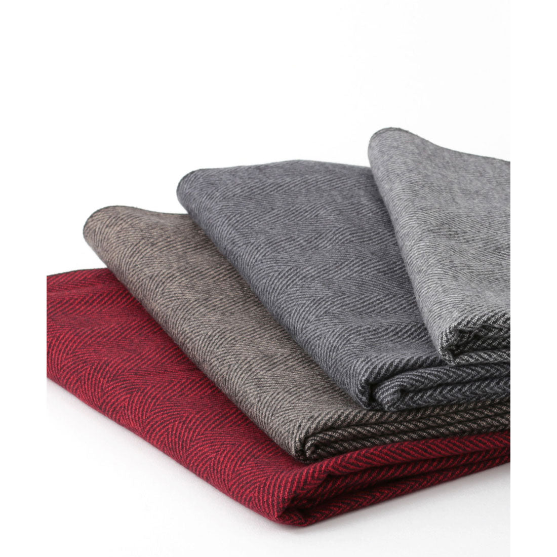 ジュビリー Jubilee ラナウール ヘリンボーン 大判ストール