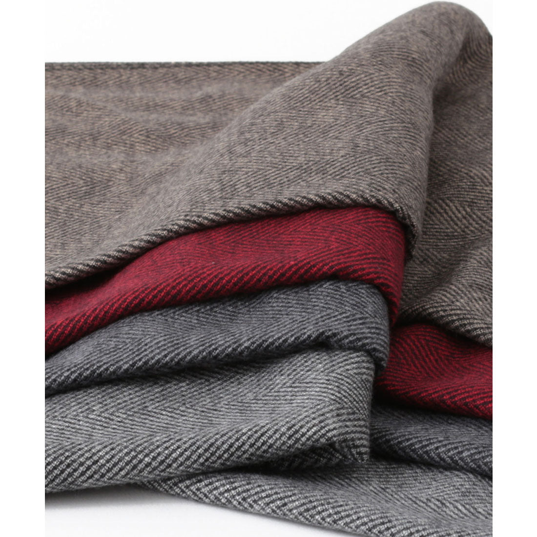 ジュビリー Jubilee ラナウール ヘリンボーン 大判ストール