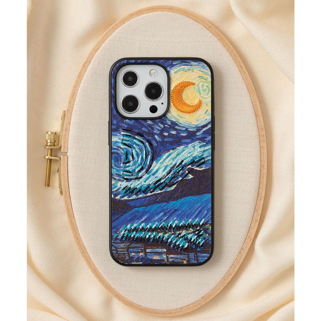 ジュビリー Jubilee 立体刺繍スマホケース iPhone PUレザー【6/7/SE/12/12pro/13/13pro 対応】