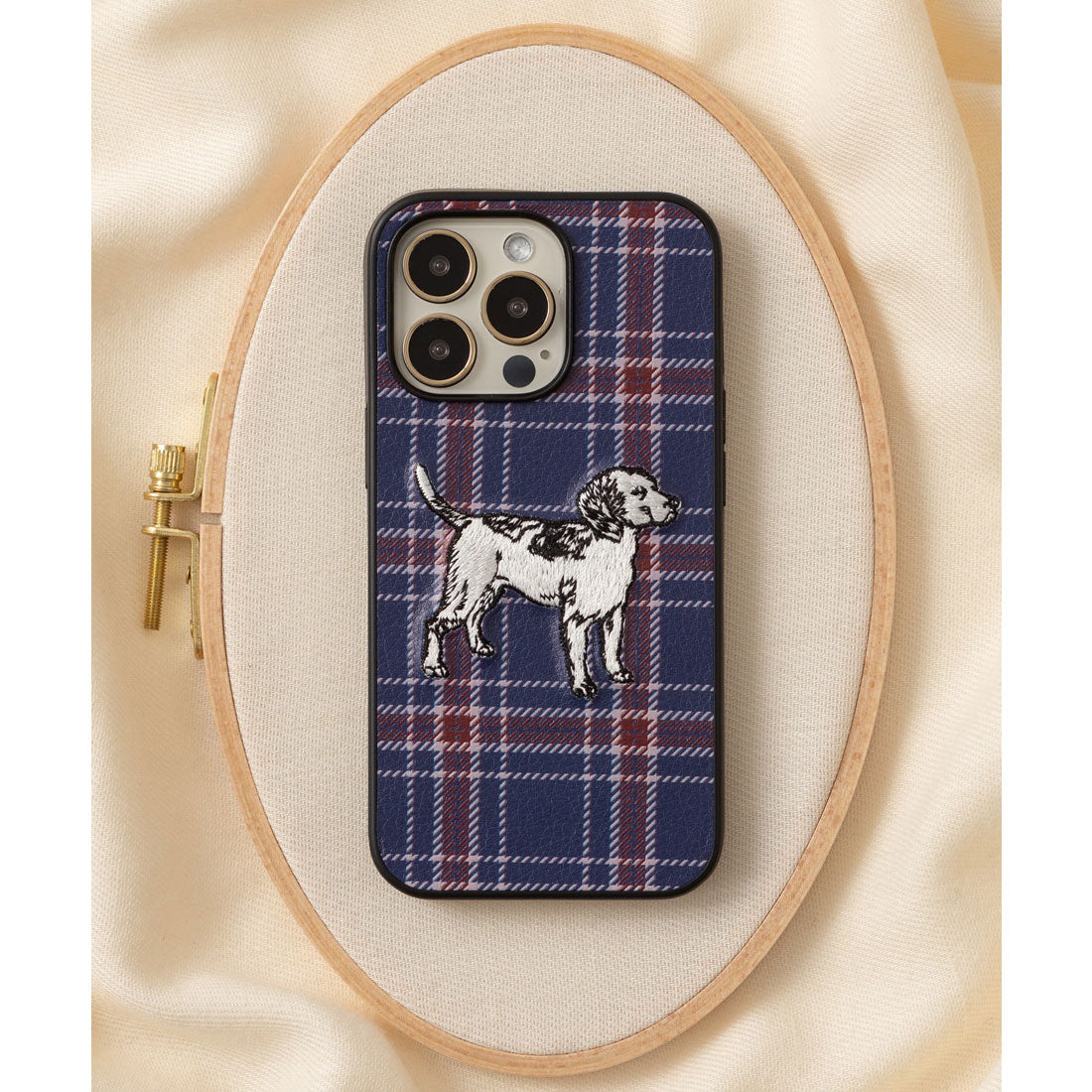 ジュビリー Jubilee 立体刺繍スマホケース iPhone PUレザー【6/7/SE/12/12pro/13/13pro 対応】