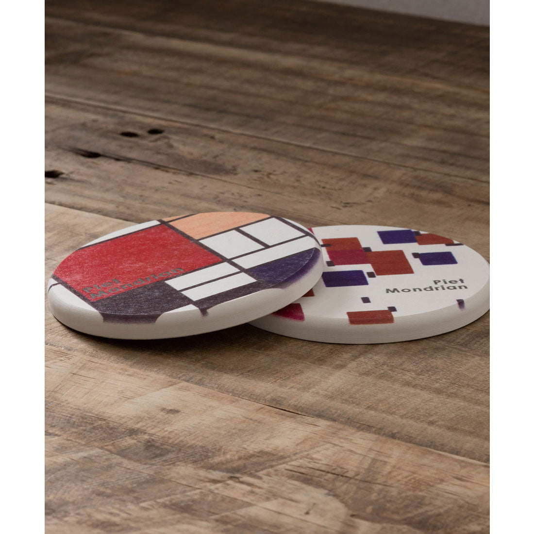 ジュビリー Jubilee 珪藻土コースター 2枚セット 名画デザインアソート (その他4) その他4