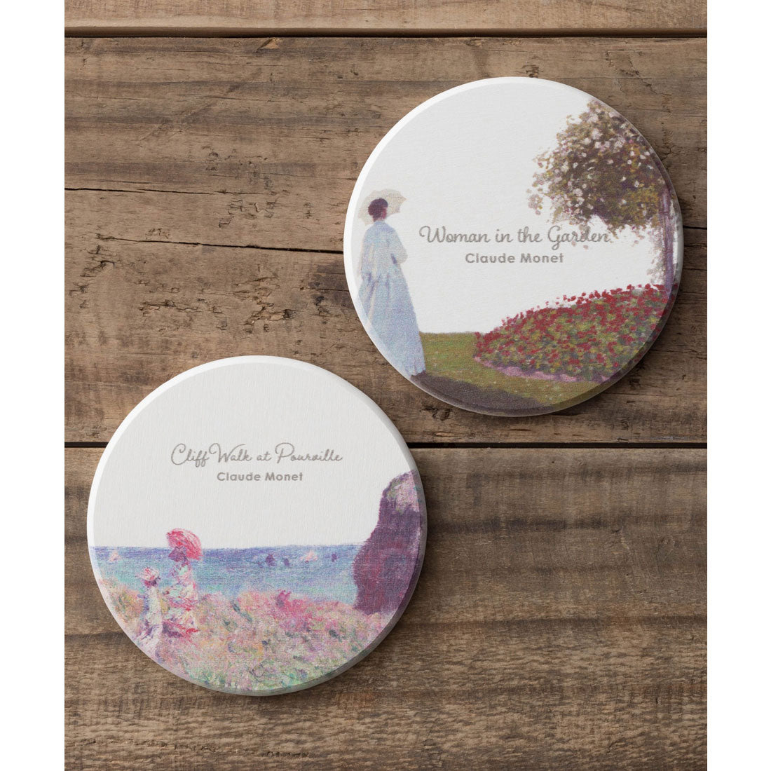 ジュビリー Jubilee 珪藻土コースター 2枚セット 名画デザインアソート (その他5) その他5